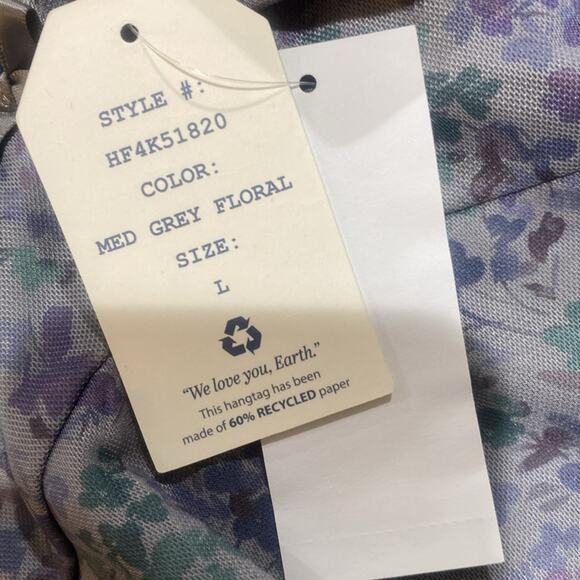 Hippie Rose medium grey floral Ruched Mesh Mini Dress - Picture 5 of 8